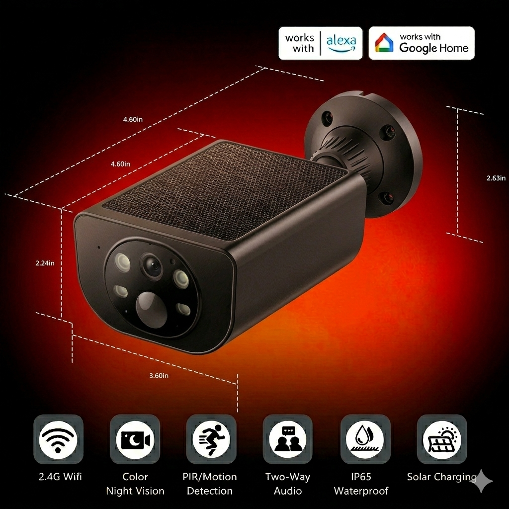 SolexGuard Wireless Solar Security System