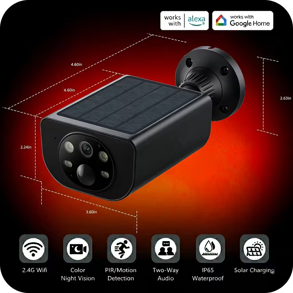 SolexGuard Wireless Solar Security System